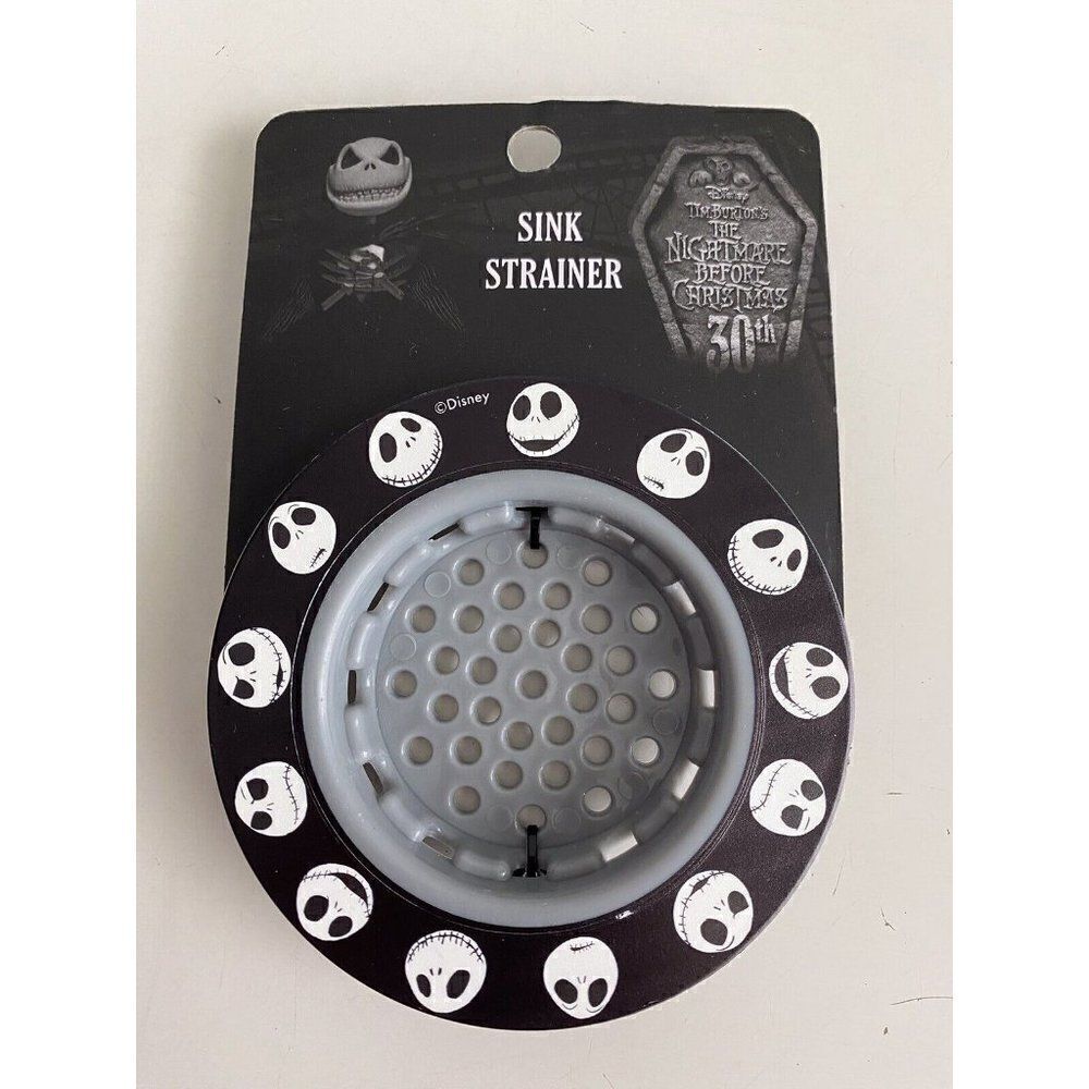 Disney Nightmare Before Christmas KITCHENโ SINK STRAINERโJack SkellingtonโNEW